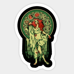 Zombie Nouveau Sticker